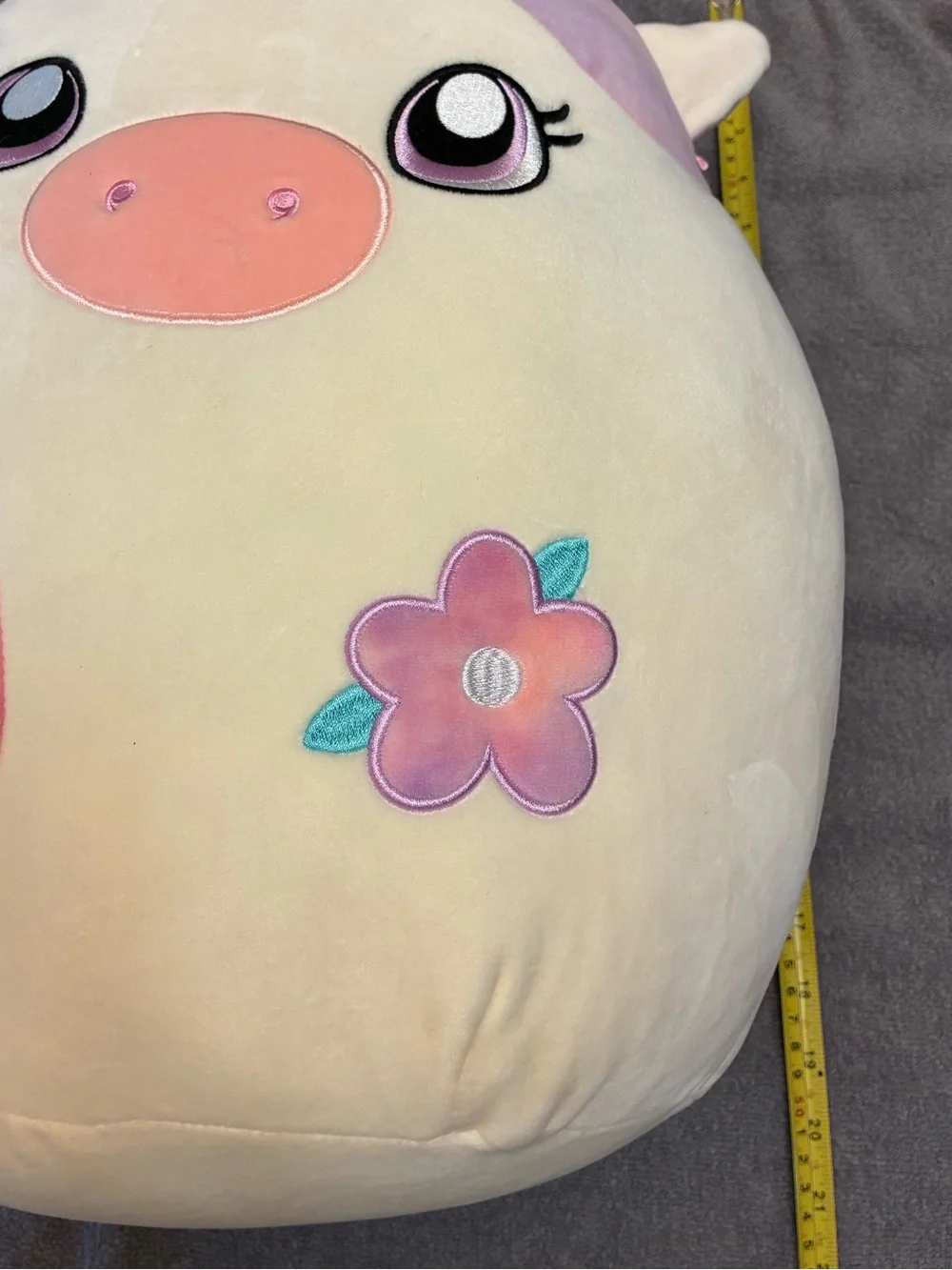 Squishmallows adorable cow